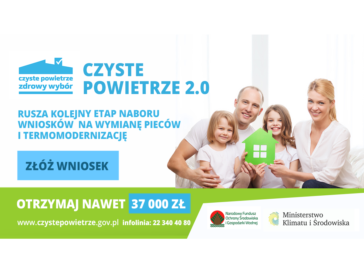 Ważna zmiana w programie Czyste Powietrze 