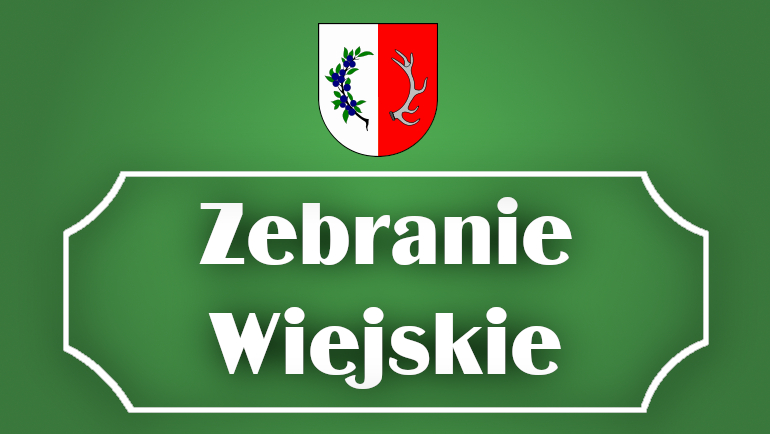 Zebranie wiejskie grafika