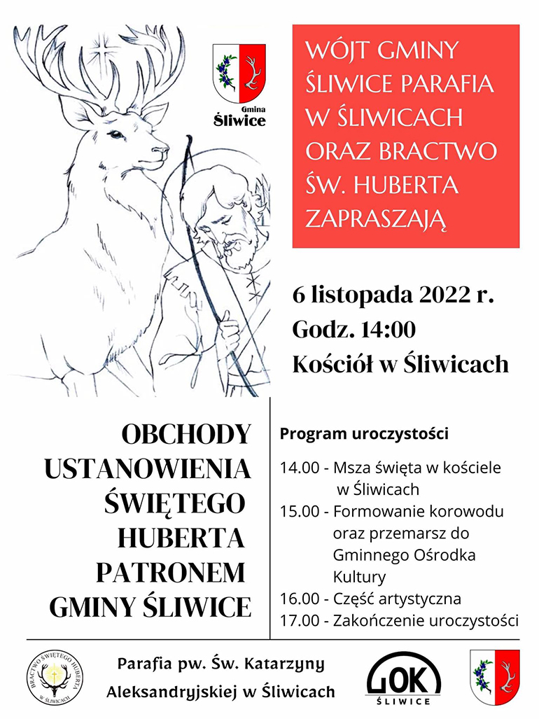 Plakat hubertus