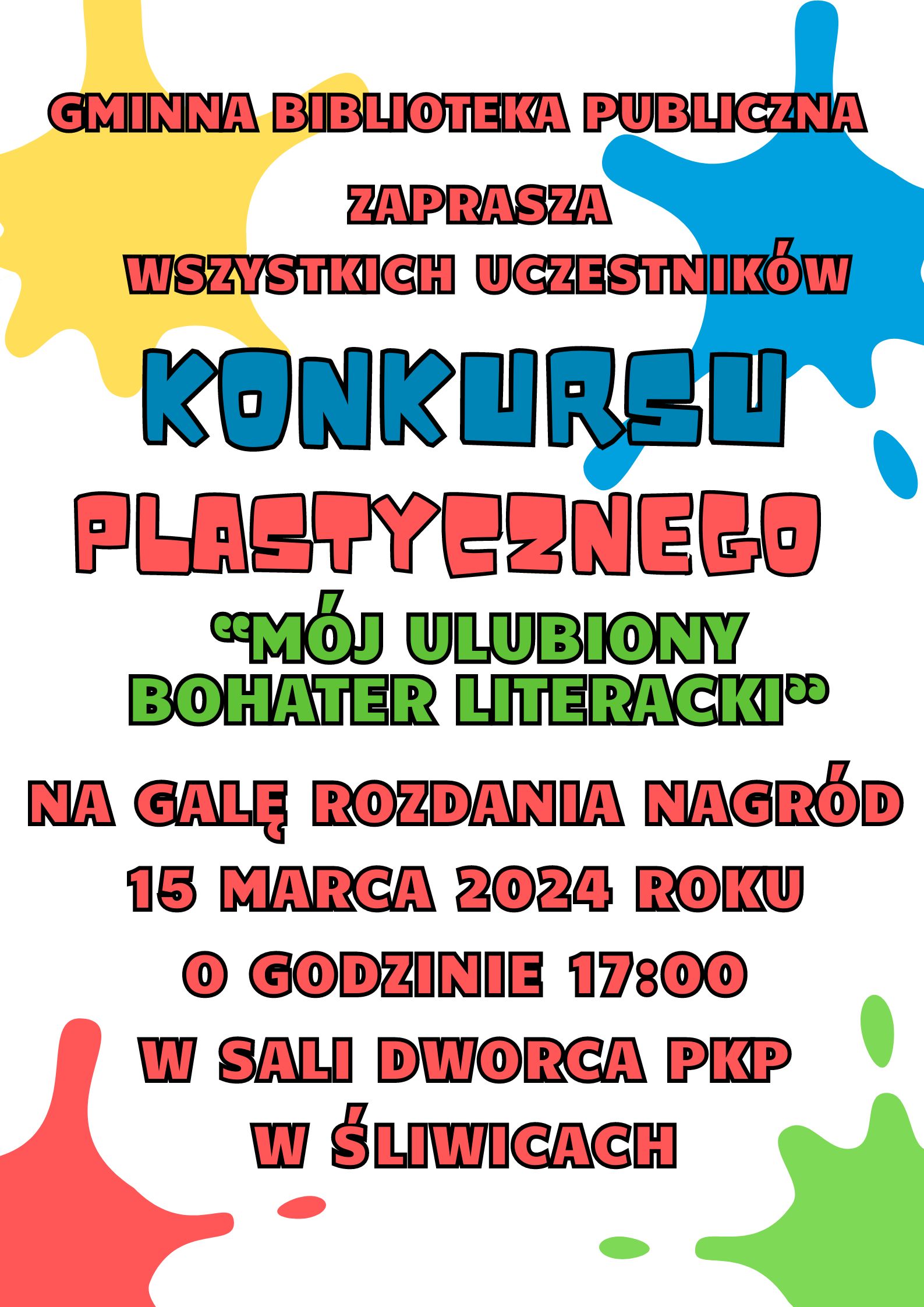 plakat biblioteka 