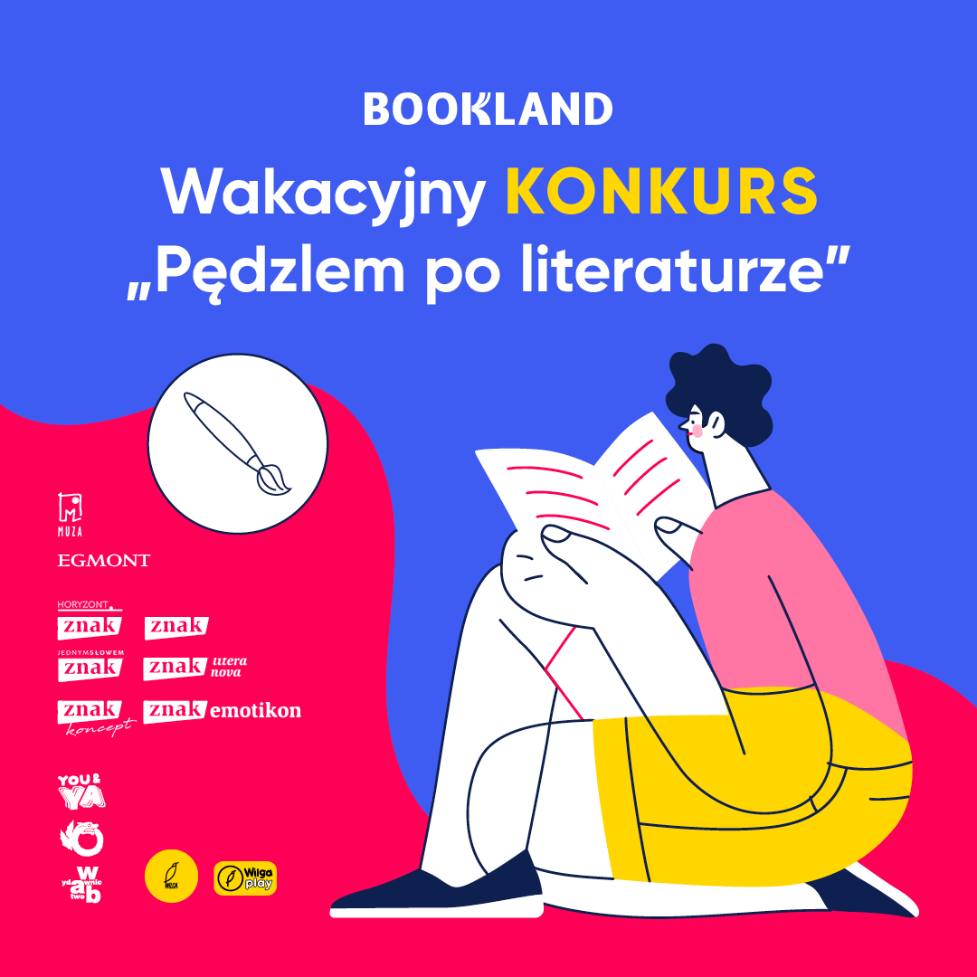 grafika konkursu "pędzlem po literaturze"