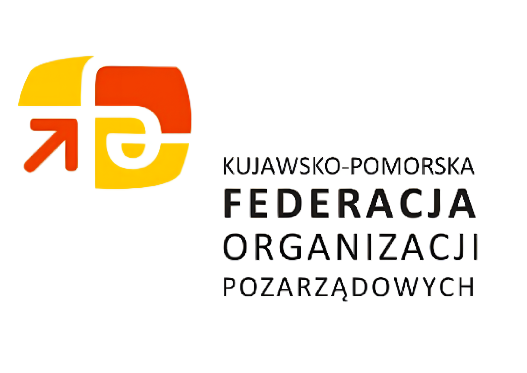 logo kujawsko pomorskiej federacji organizacji pozarządowych
