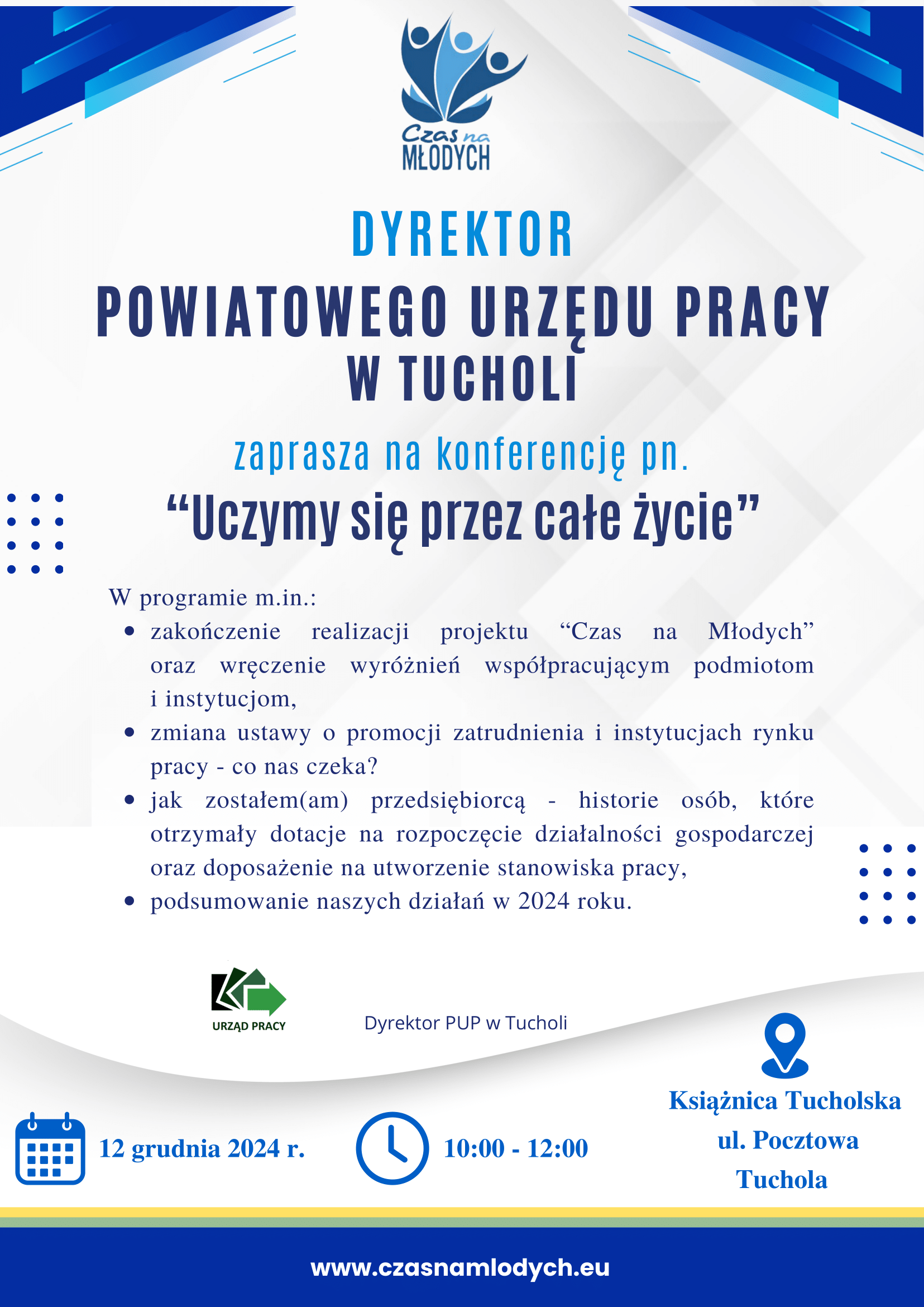 plakat zaproszenia na konferencję