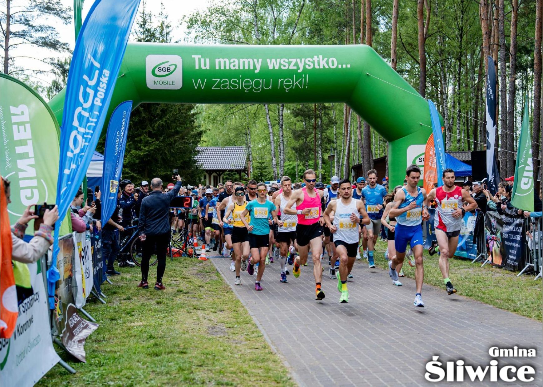 start biegu gł&oacute;wnego