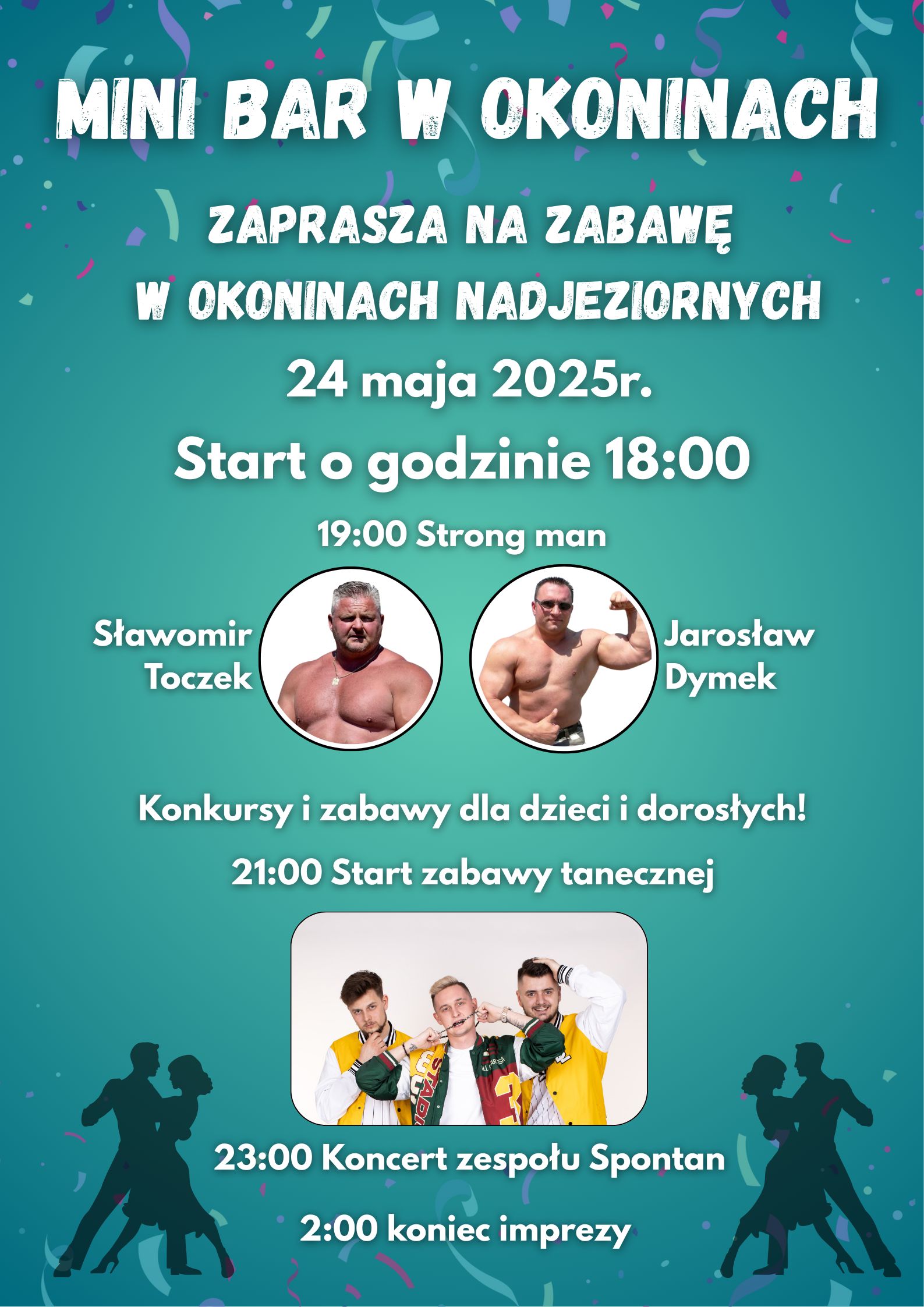 Piknik rodzinny w okoninach nadjeziornych
