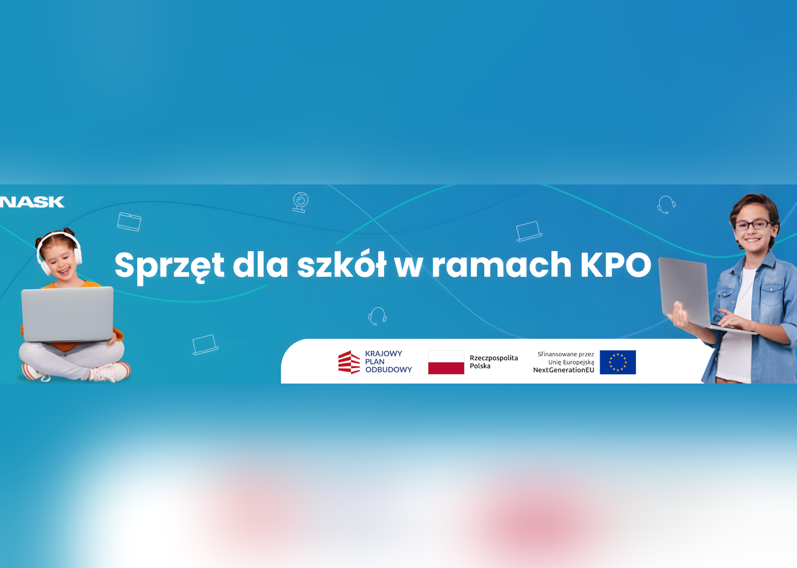 sprzęt dla szk&oacute;ł w ramach KPO