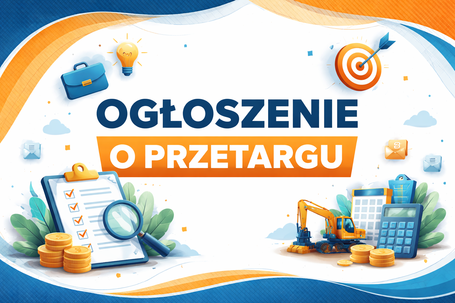 ogłoszenie o przetargu grafika