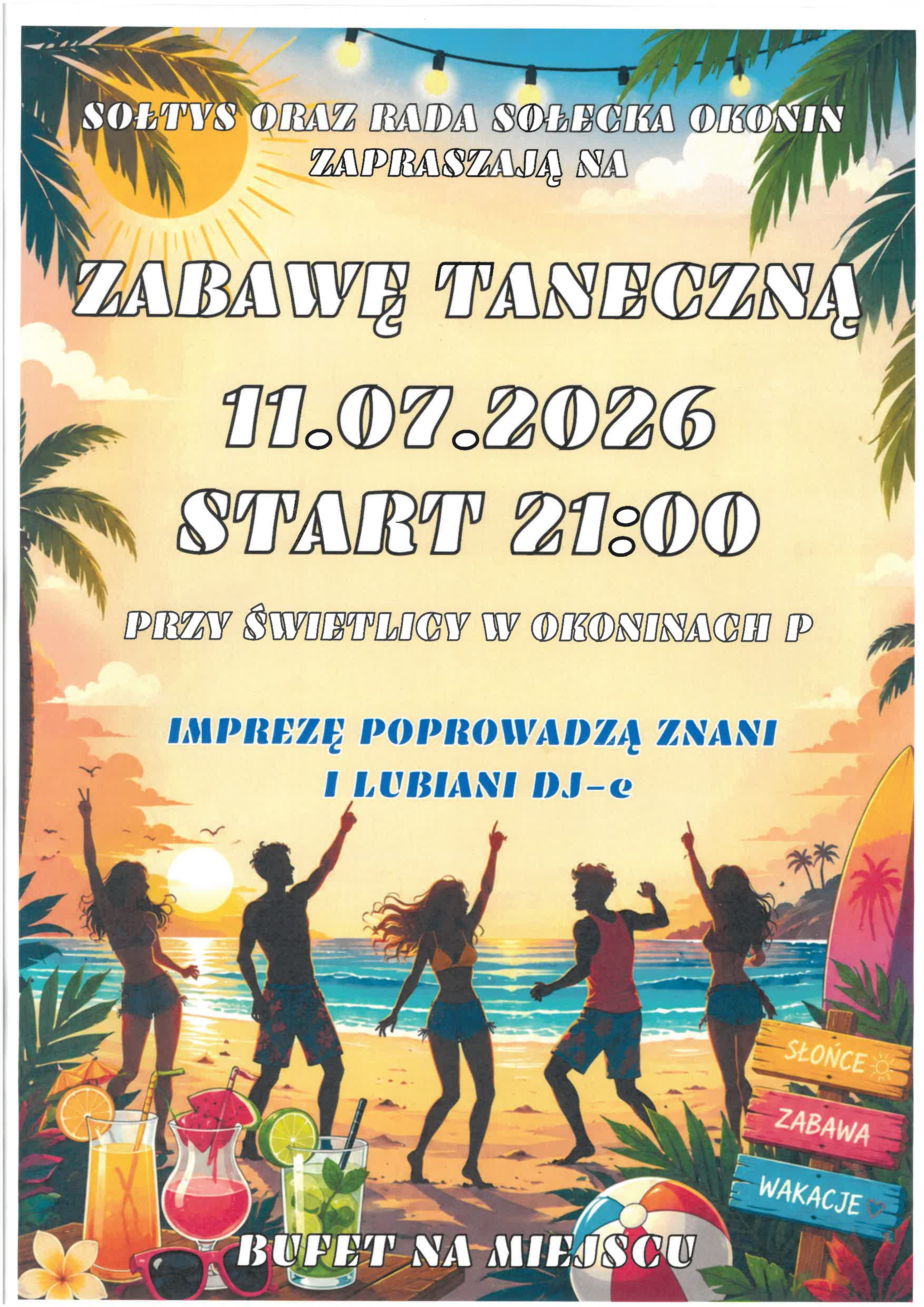 zabawa taneczna okoniny
