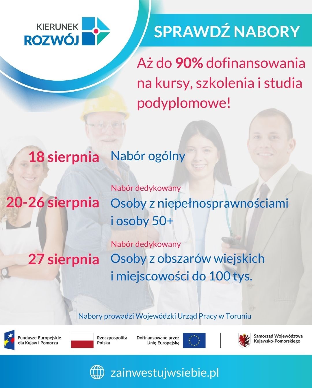 Nabory sierpień
