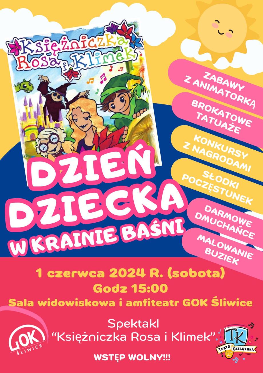 plakat na dzień dziecka