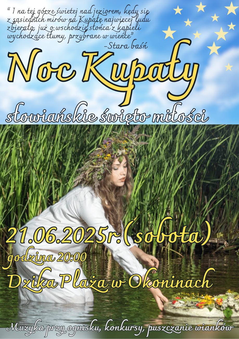 plakat noc kupały 2025