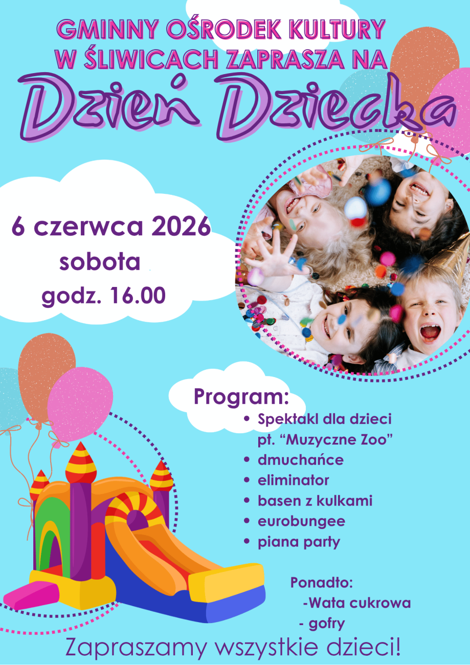 plakat dzień dziecka