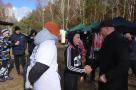 pierwszy biegacz kończący trasę 2km