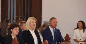 Wójt i zastępca w kościele