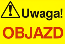 uwaga objazd