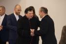 druhowie dzielą się opłatkiem