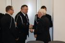 druhowie dzielą się opłatkiem