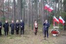 przemówienie wójta do grupy ludzi