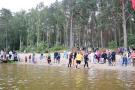 ludzie na plaży