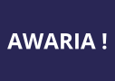 grafika z napisem awaria