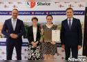 wójt, dyrektor sp lińsk, sekretarz i uczennica