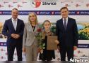 wójt, dyrektor sp śliwice, sekretarz i uczennica