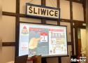 prezentacja na sali, w tle napis Śliwice