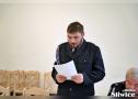 prezes osp śliwiczki czyta z kartki