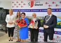 Państwo Kiełpińscy pozują do zdjęcia