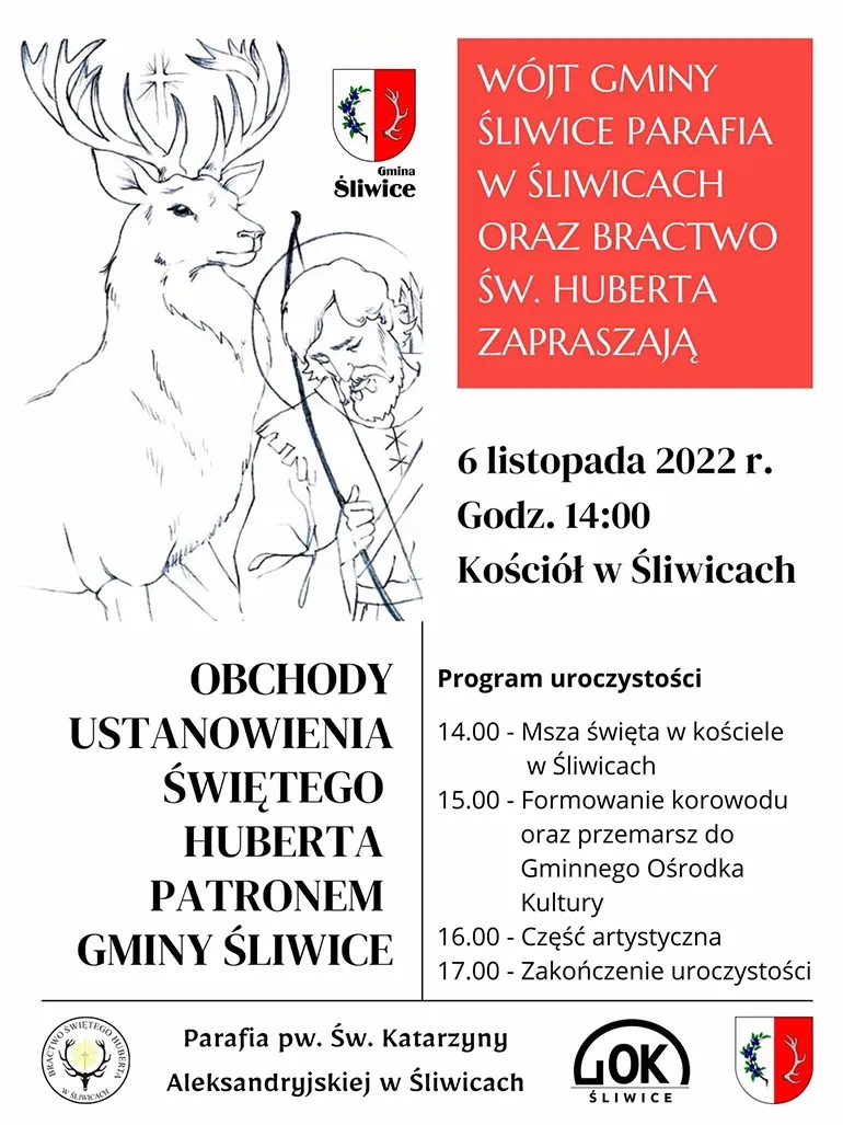 Plakat hubertus