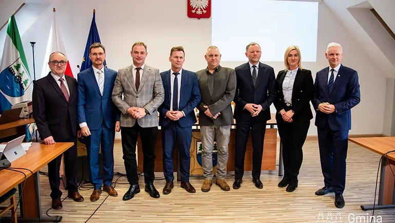Przedstawiciele gmin zdjęcie grupowe