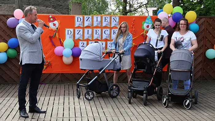 wójt przemawia