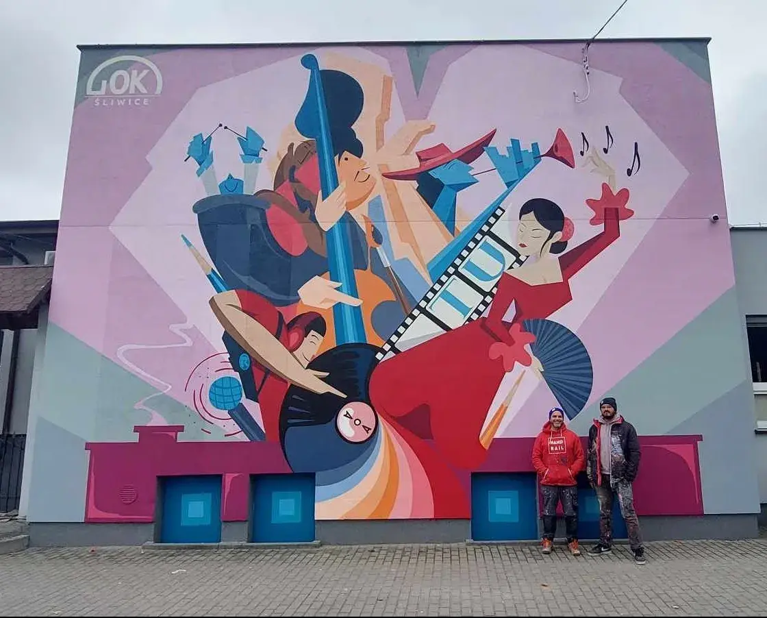 mural gok Śliwice