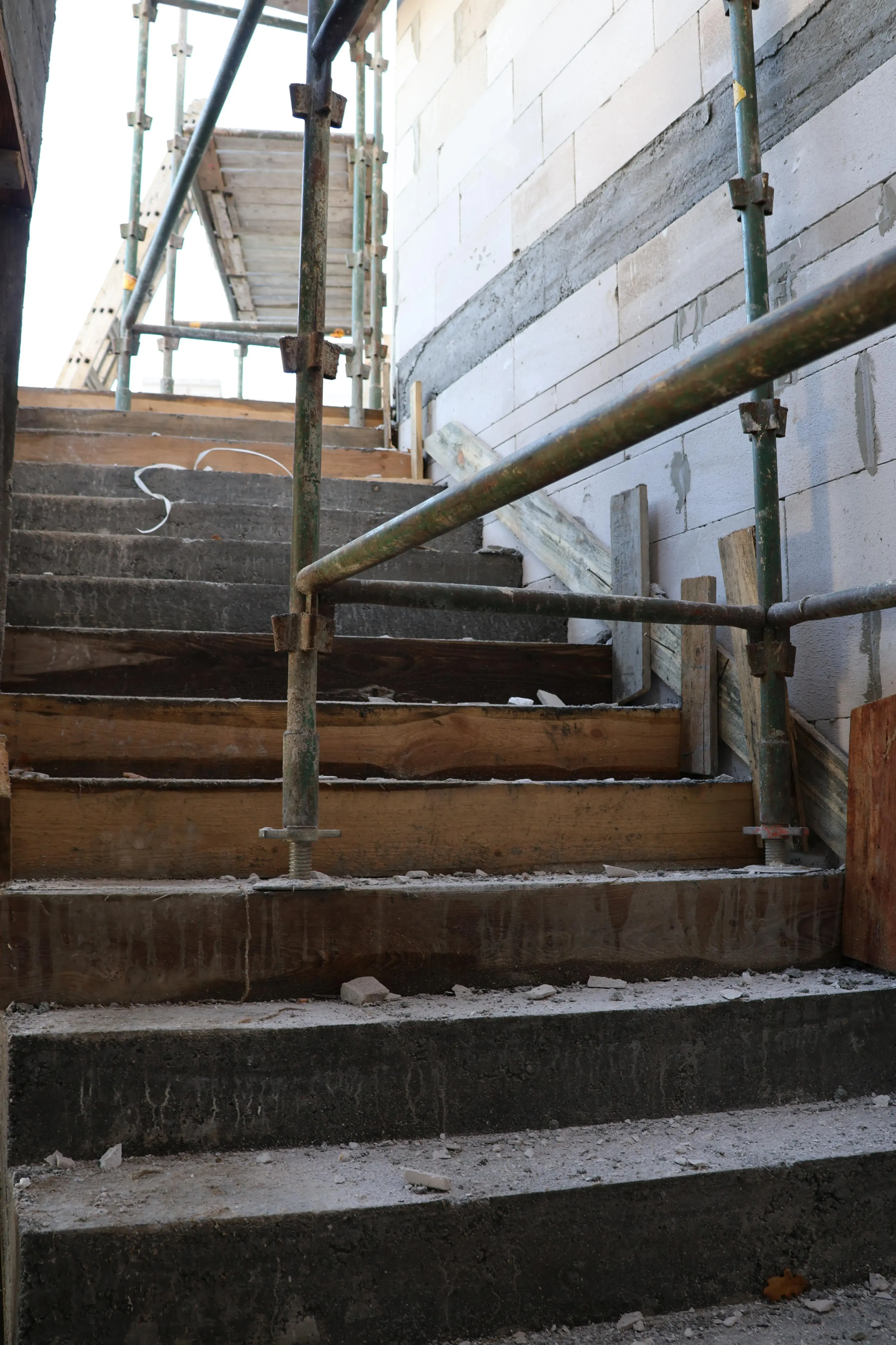 schody i rusztowanie