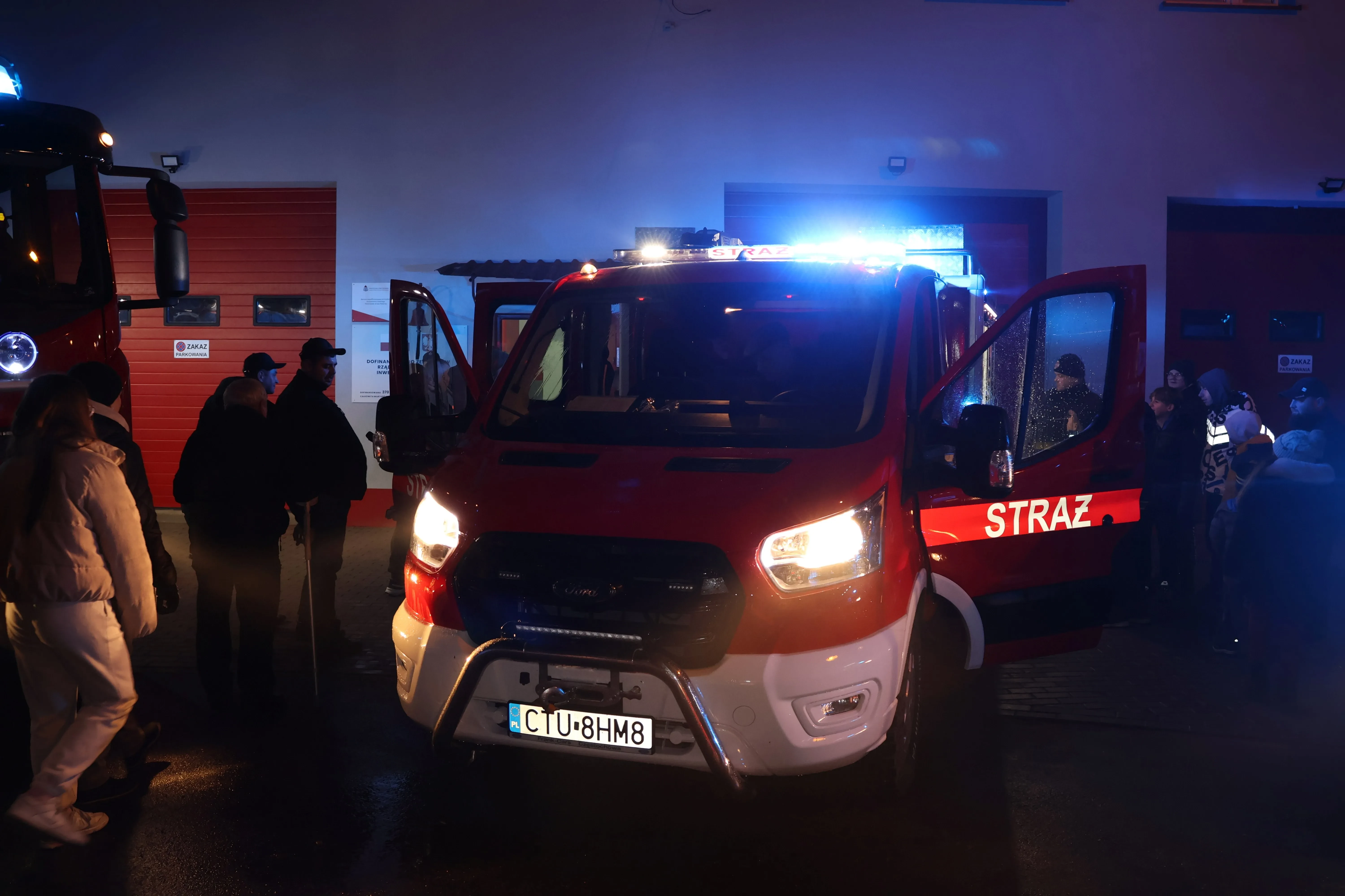 nowy lekki wóz strażacki