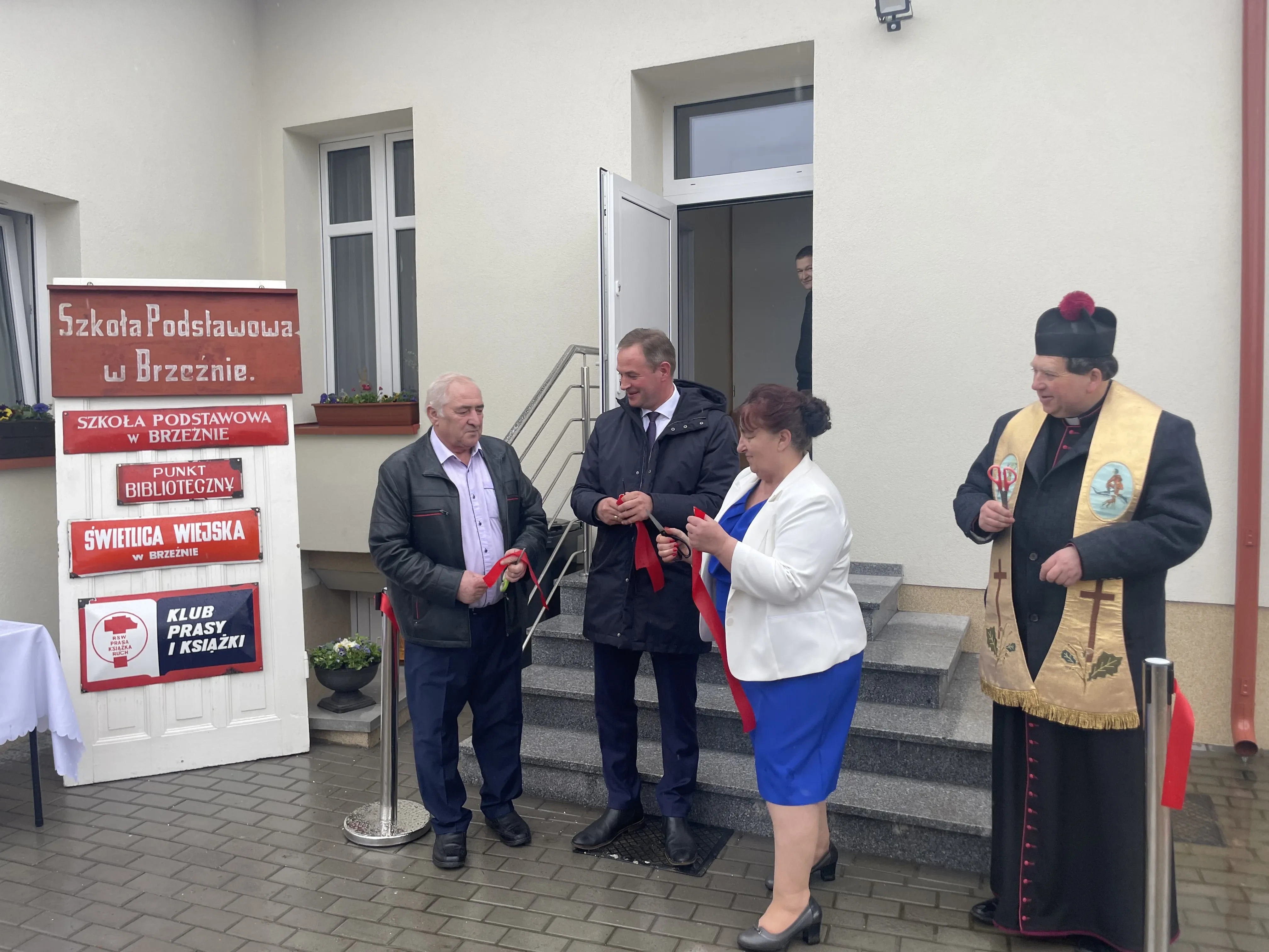 uroczyste otwarcie świetlicy