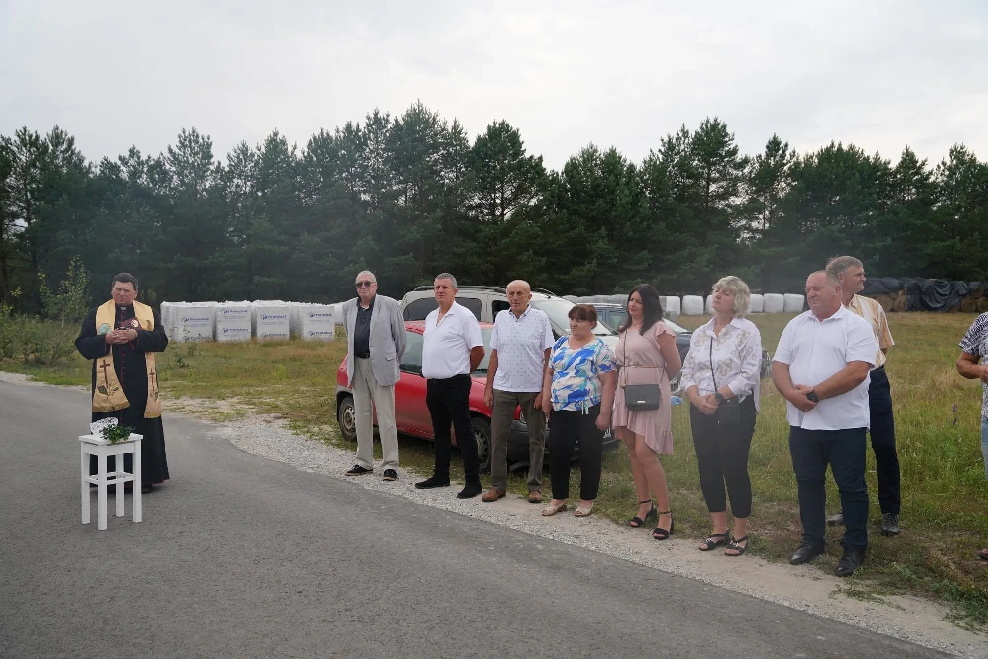 poświęcenie drogi rosochatka zwierzyniec