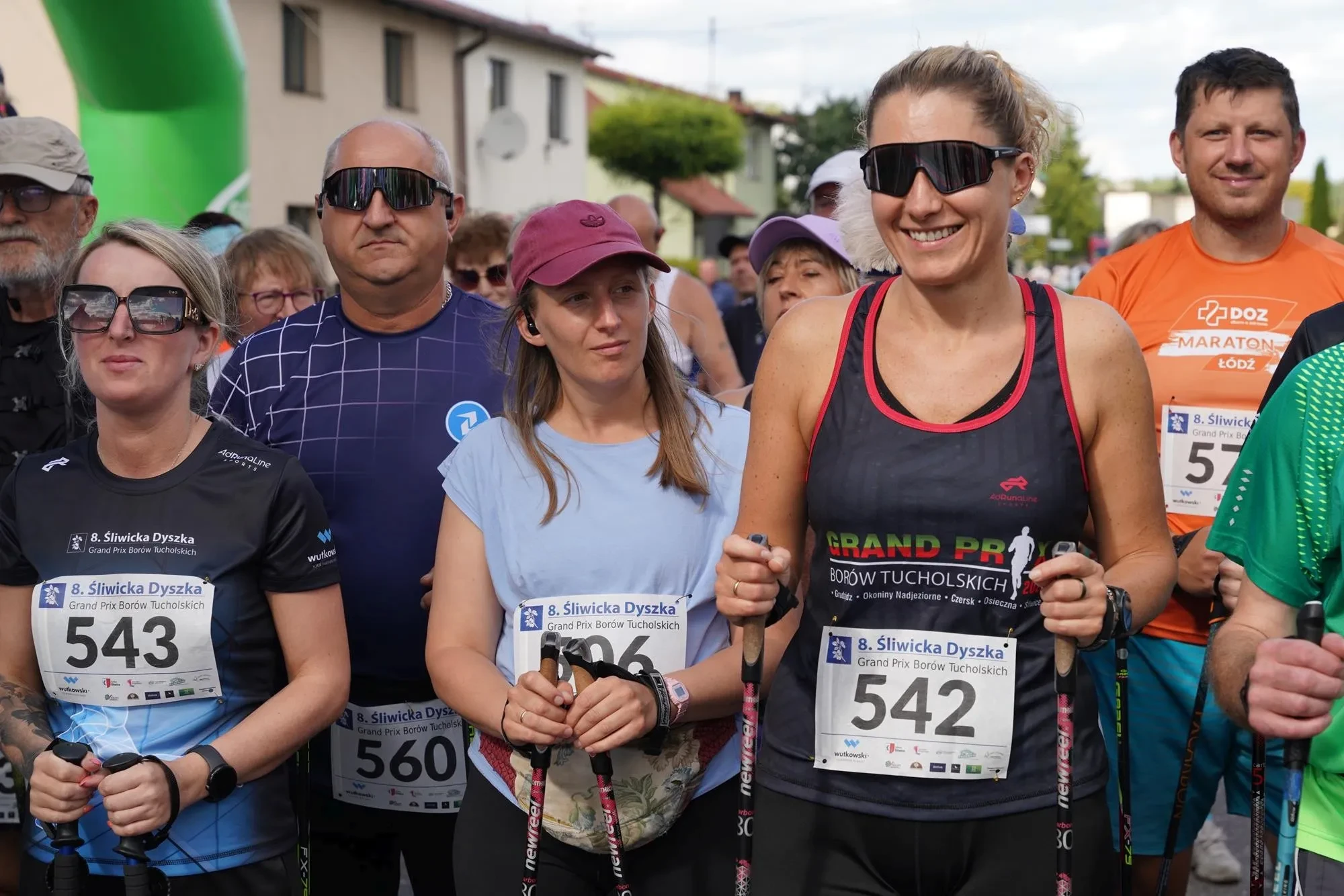 osoby z nordic walking