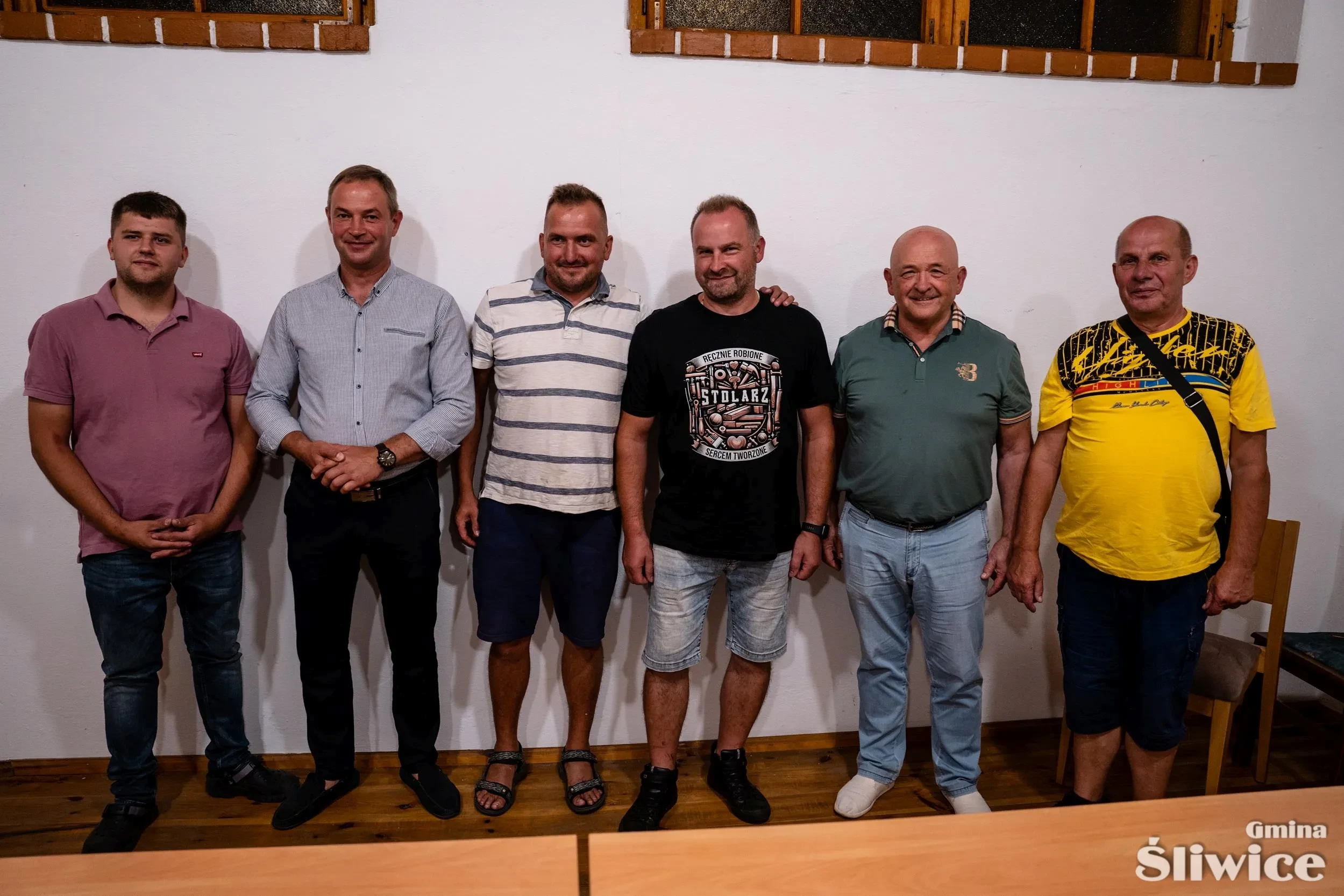 nowy sołtys z wójtem i radą sołecką