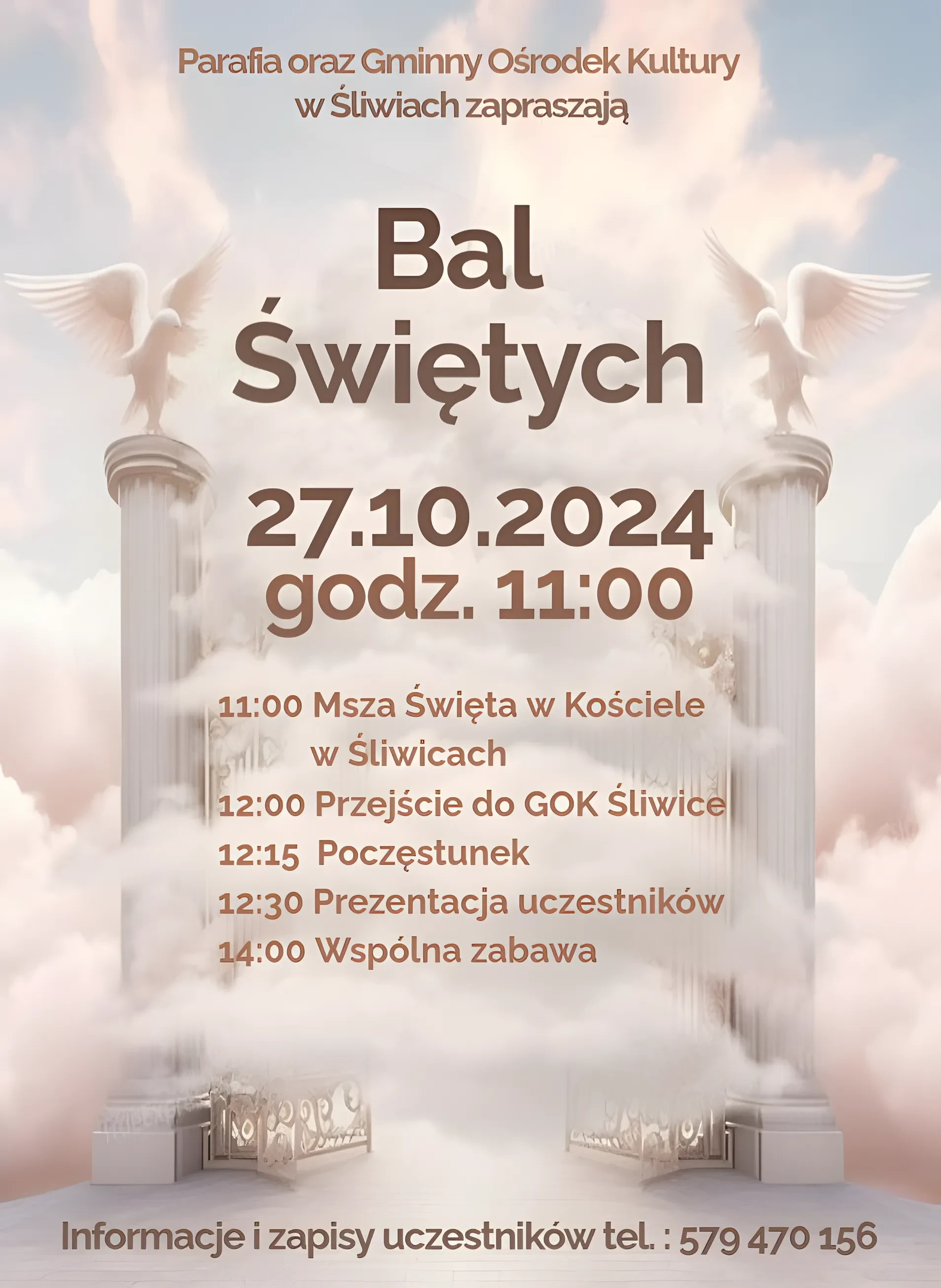 plakat balu świętych