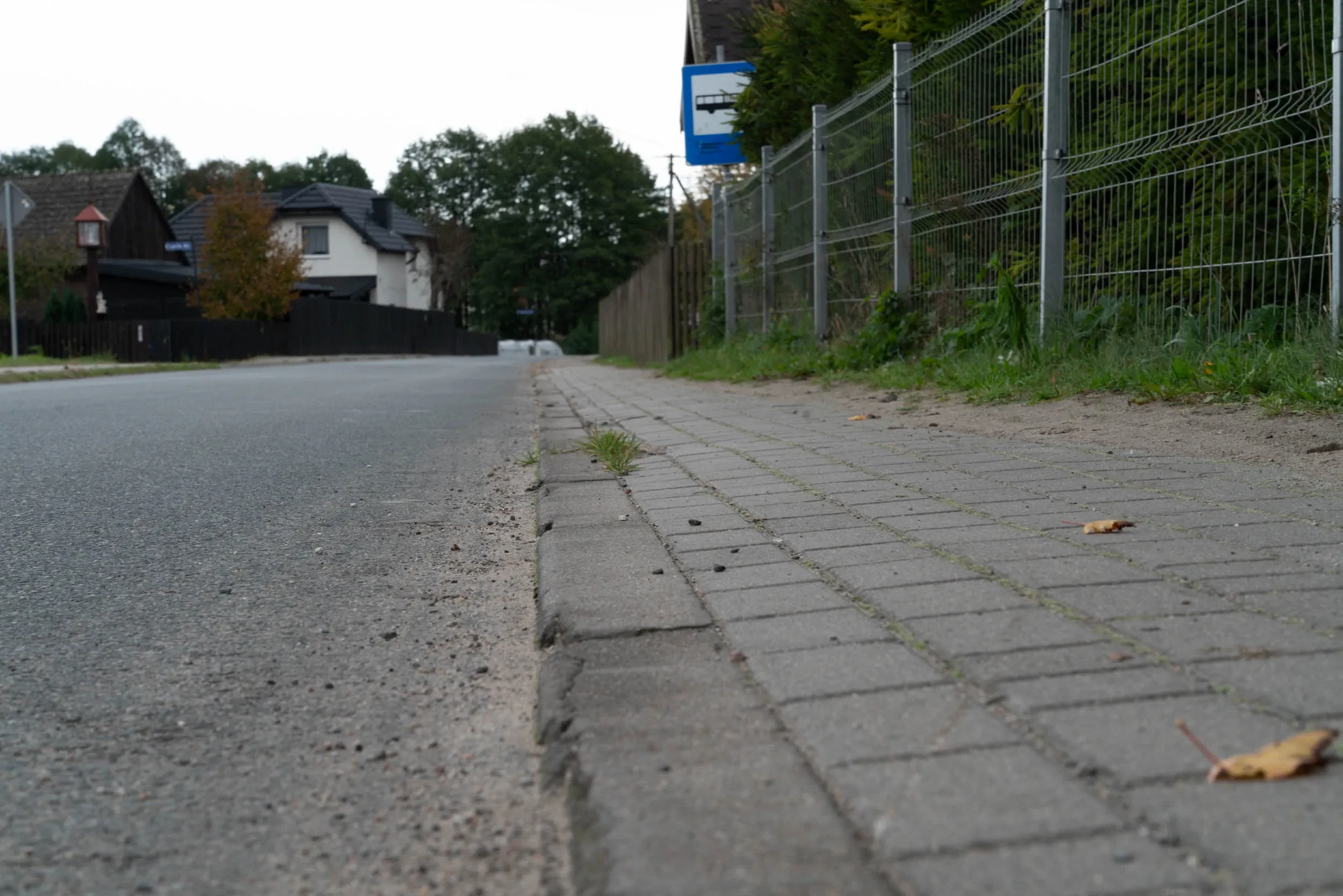 chodnik w łąskim piecu