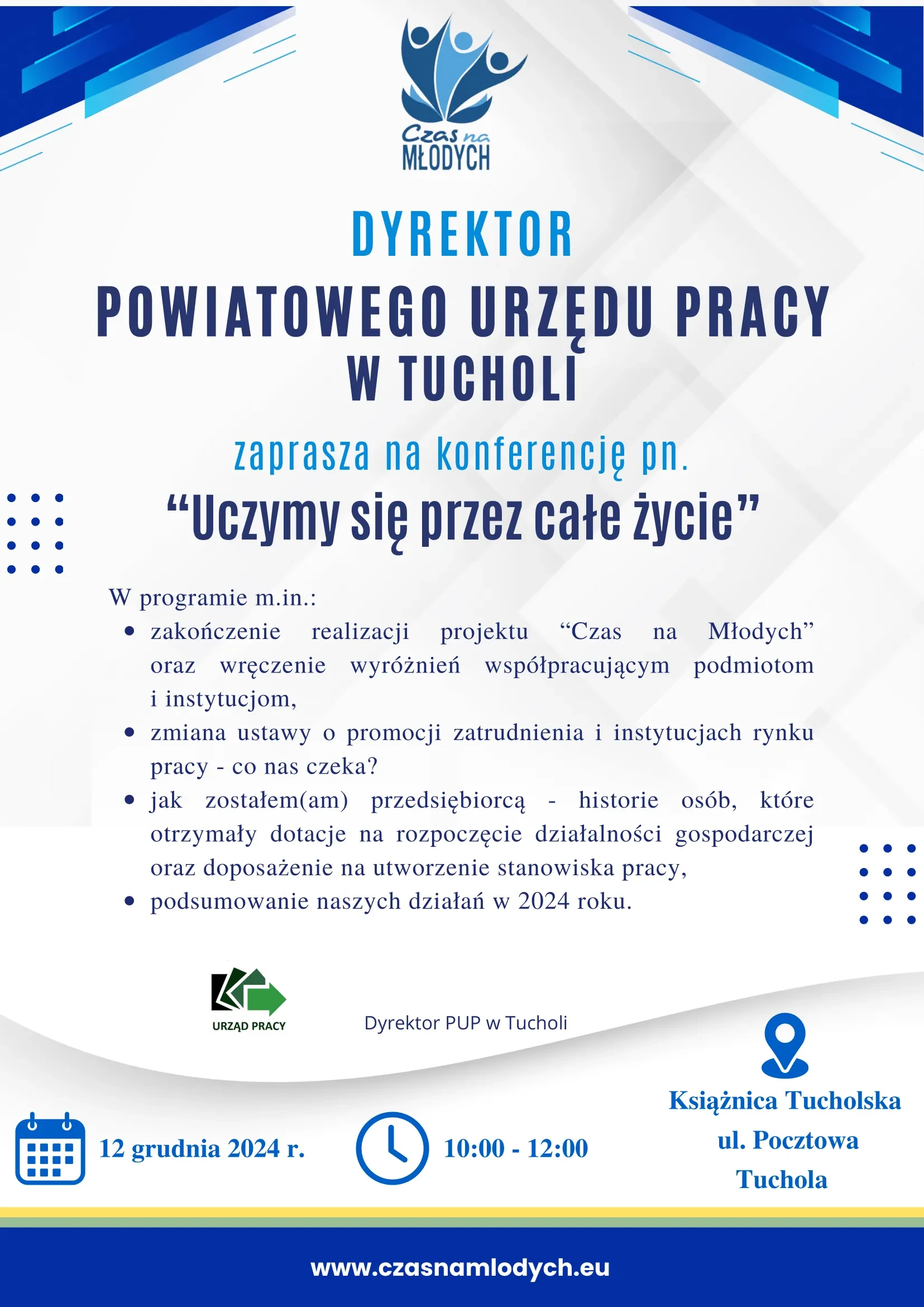 plakat zaproszenia na konferencję