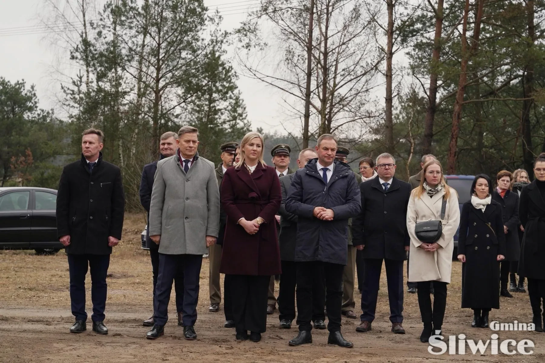 zebrani, wspólne zdjęcie w zwierzyńcu