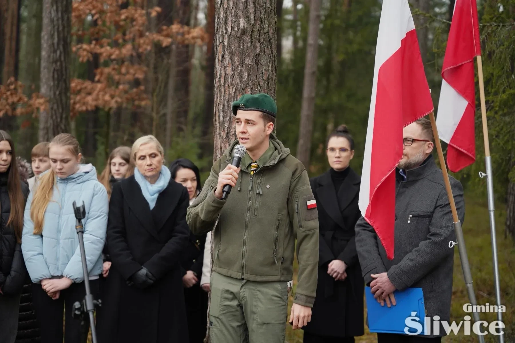 przemowa reprezentanta harcerzy