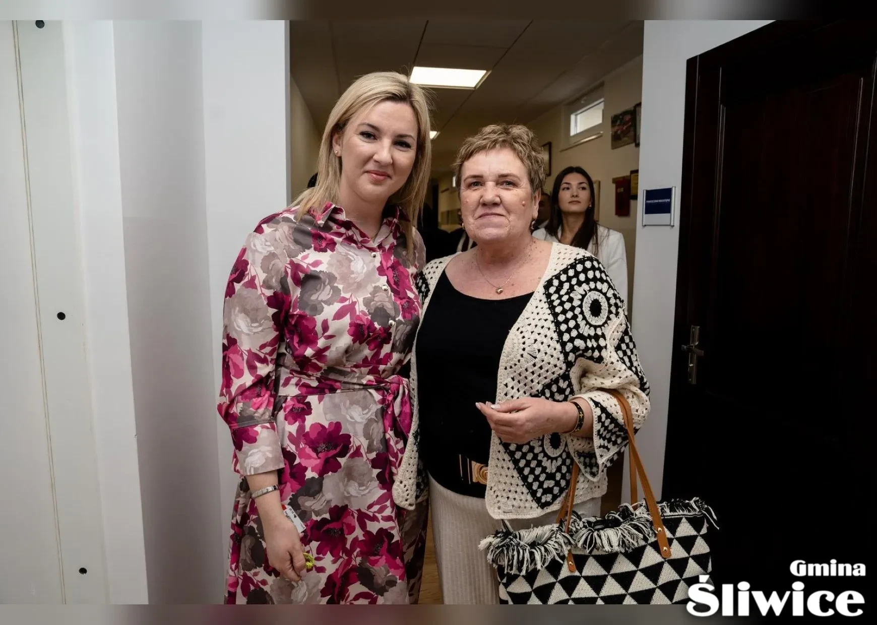 wicewójt z kobietą