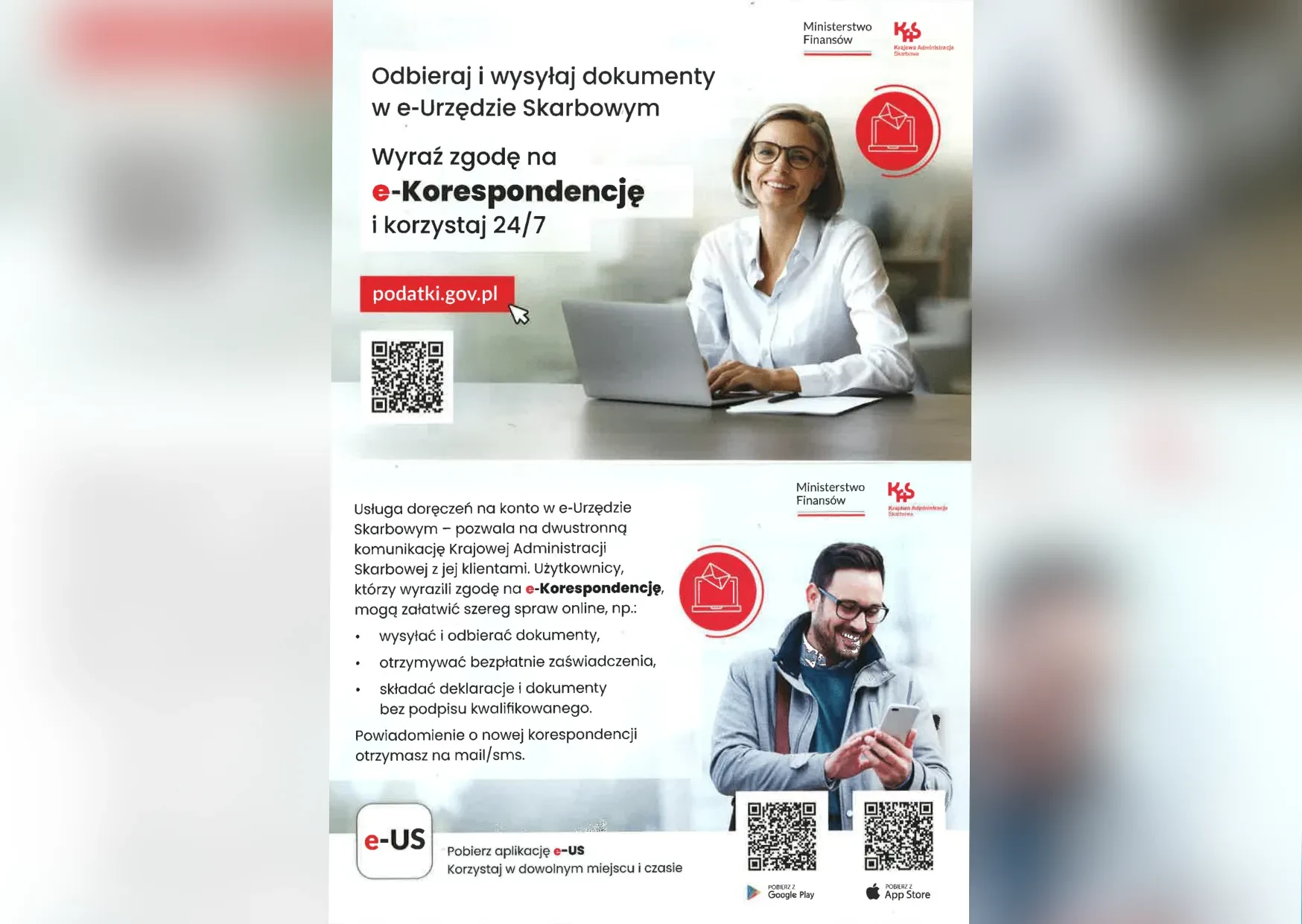 plakat o e-korespondencji