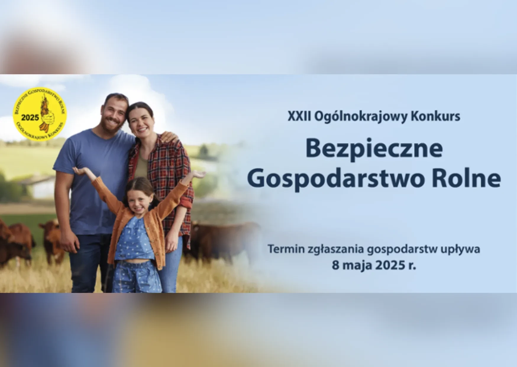grafika bezpieczne gospodarstwo rolne