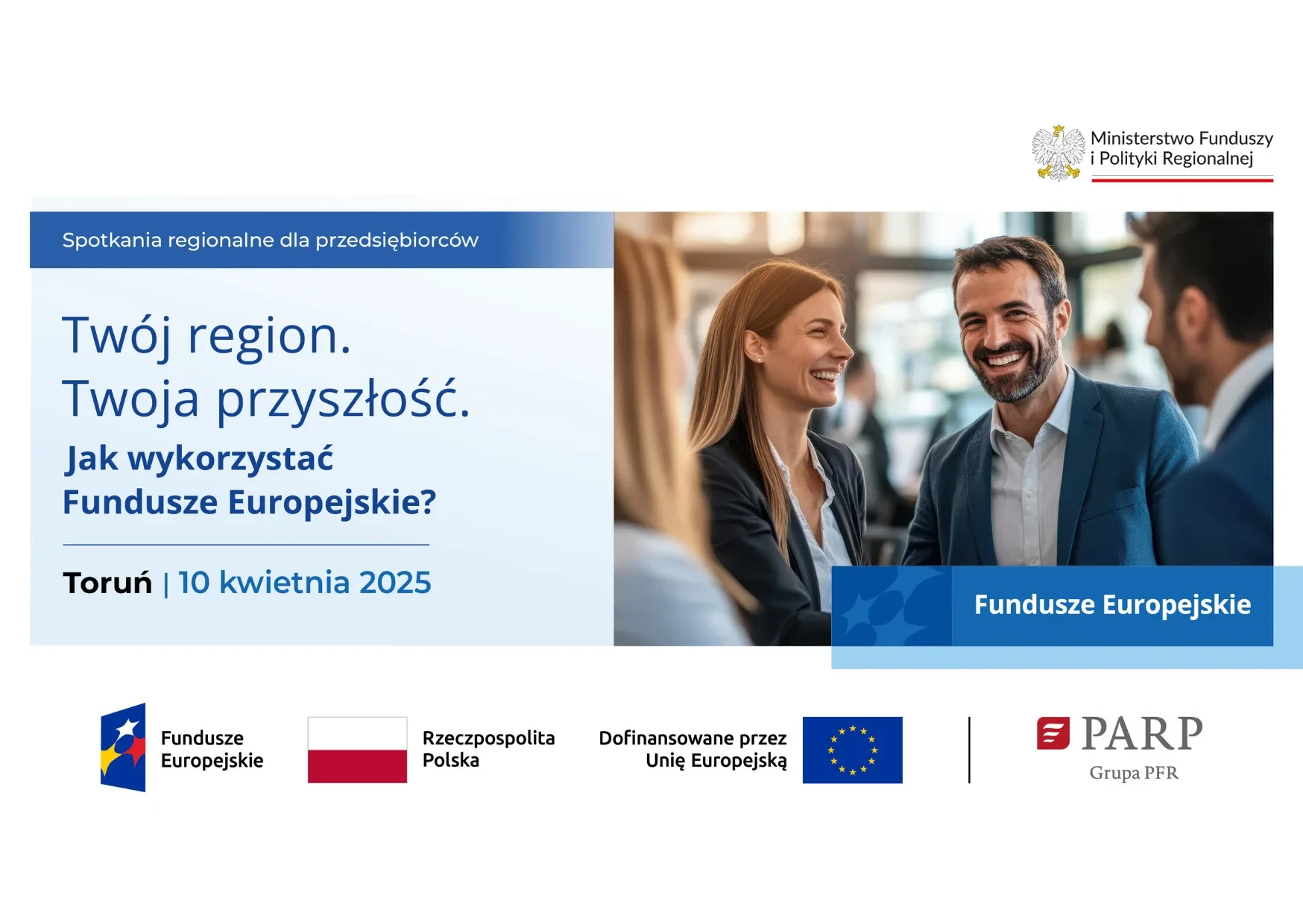 grafika Twój region. Twoja przyszłość 10 kwietnia