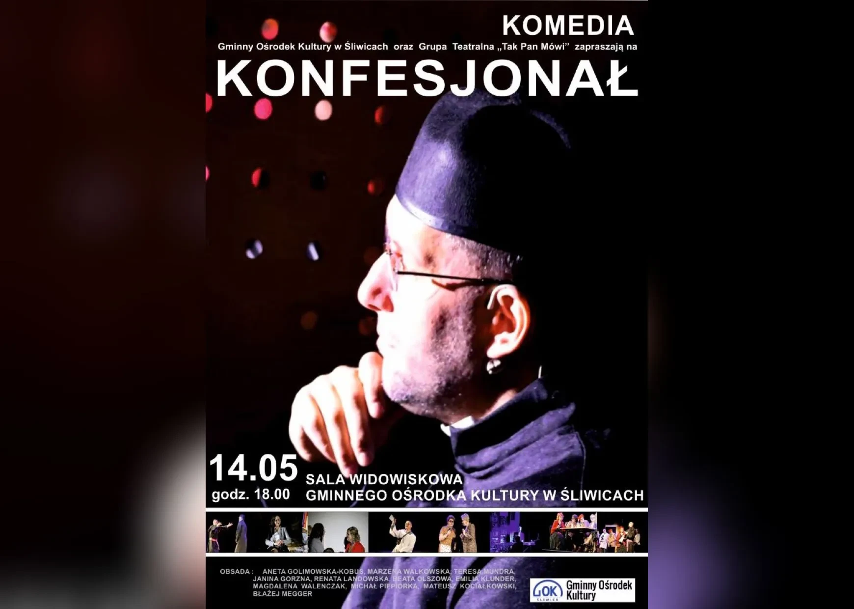 komedia konfesjonał plakat