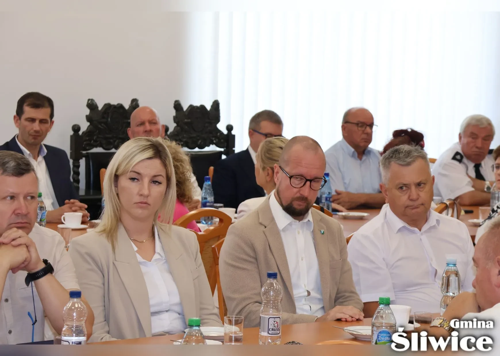 zaproszeni goście na spotkaniu